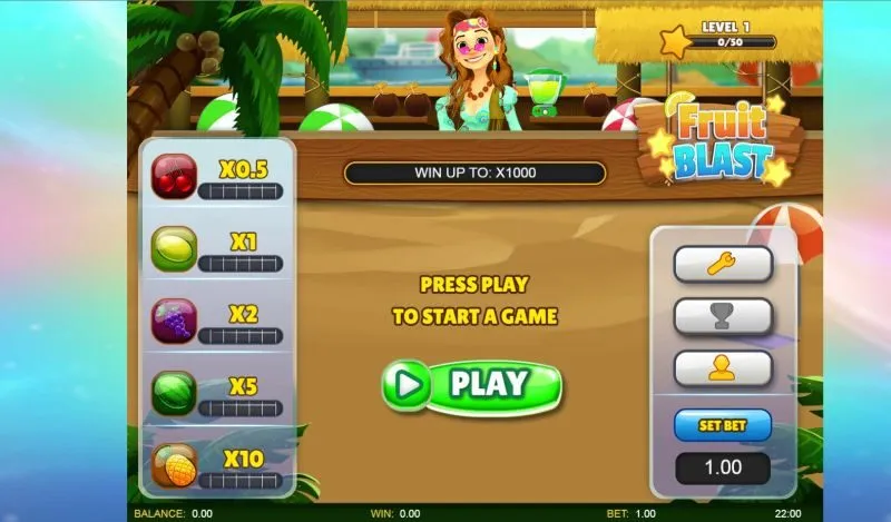 Luật chơi cơ bản của Fruit Blast